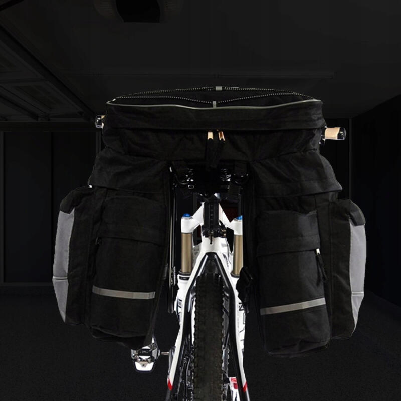 TORBA NA BAGAŻNIK ROWEROWY SAKWA WODODPORNA 75L