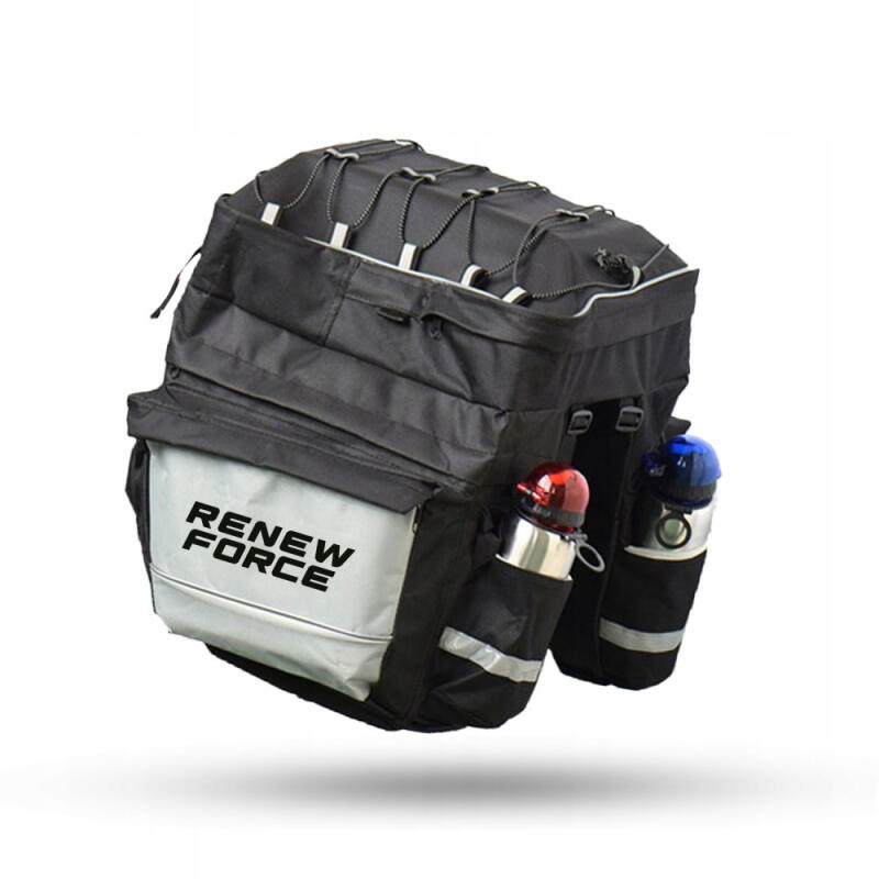 TORBA NA BAGAŻNIK ROWEROWY SAKWA WODODPORNA 75L