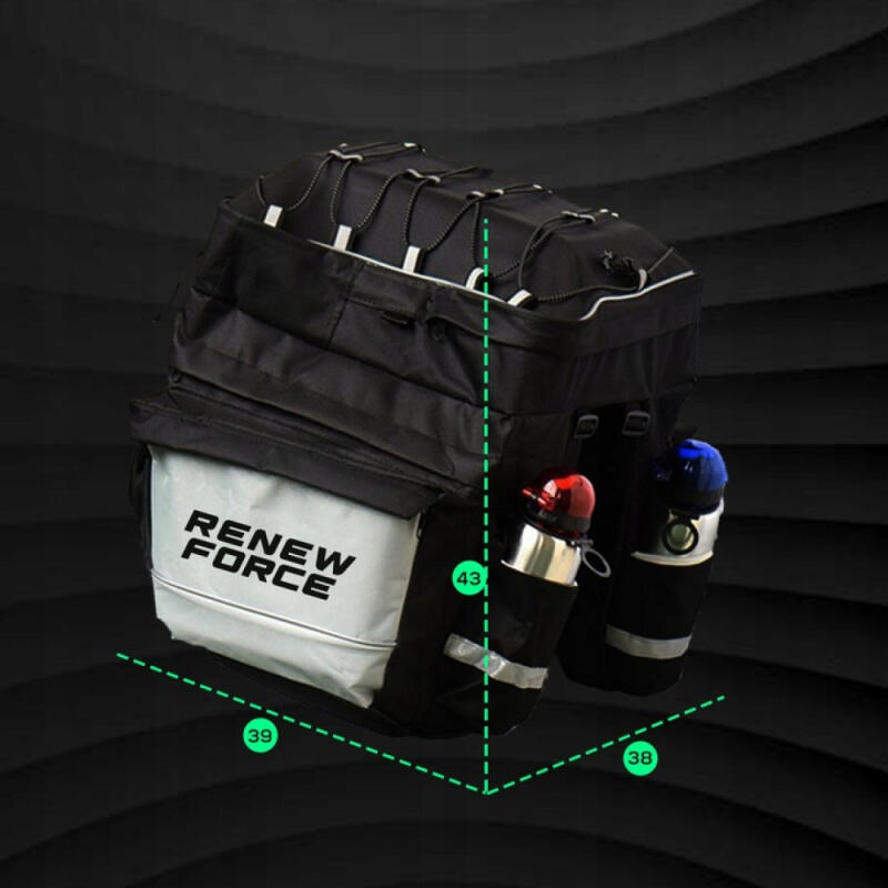 TORBA NA BAGAŻNIK ROWEROWY SAKWA WODODPORNA 75L