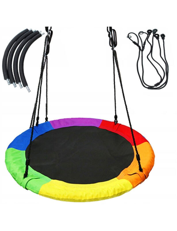 HUŚTAWKA OGRODOWA BOCIANIE GNIAZDO DLA DZIECI XXL