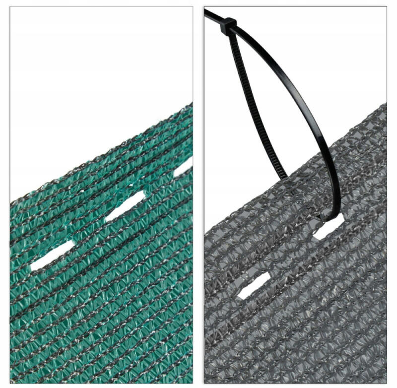 SIATKA CIENIUJĄCA MASKUJĄCA OGRODZENIE 1,5x50m 90%