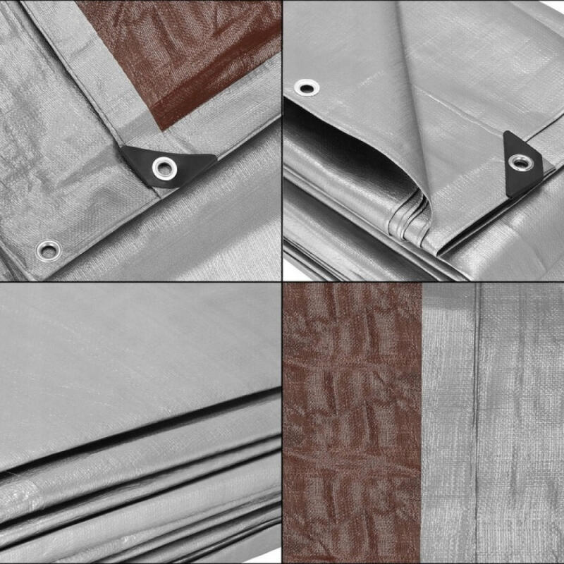 PLANDEKA PŁACHTA MROZOODPORNA MOCNA GRUBA 210G 4x5