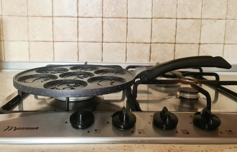 PATELNIA DO NALEŚNIKÓW JAJEK PLACKÓW INDUKCJA GAZ
