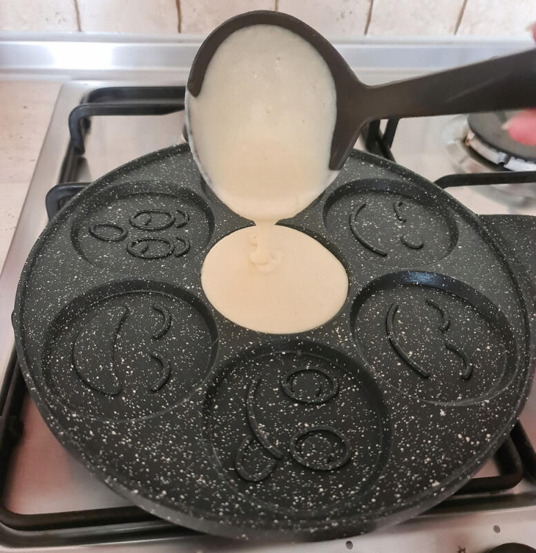 PATELNIA DO NALEŚNIKÓW JAJEK PLACKÓW INDUKCJA GAZ