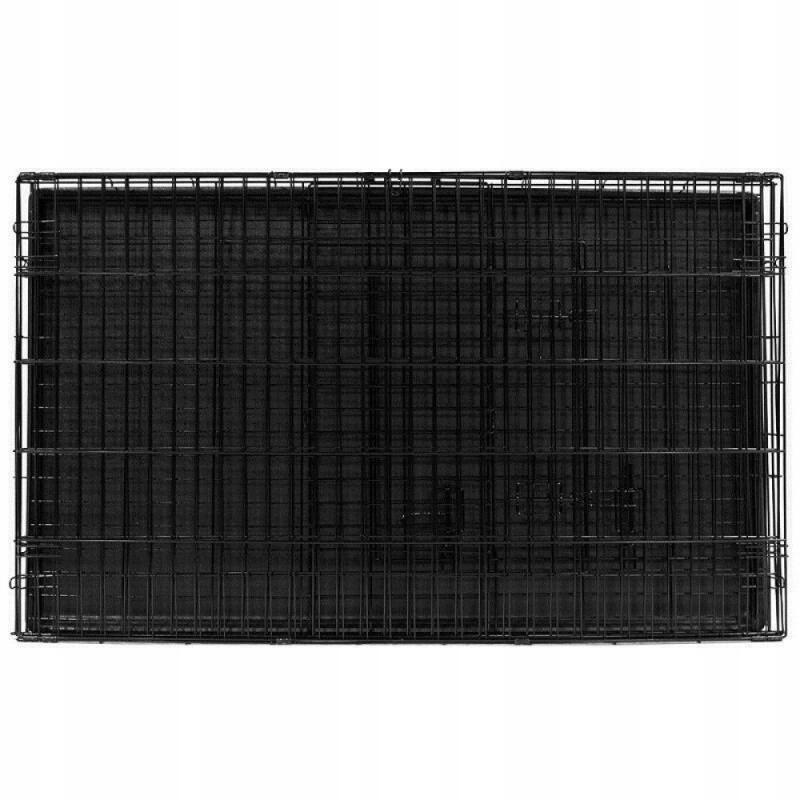 DUŻA KLATKA METALOWA DLA PSA TRANSPORTER 90x56x63