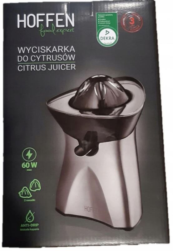 WYCISKARKA DO CYTRUSÓW OWOCÓW ELEKTRYCZNA WITAMINY