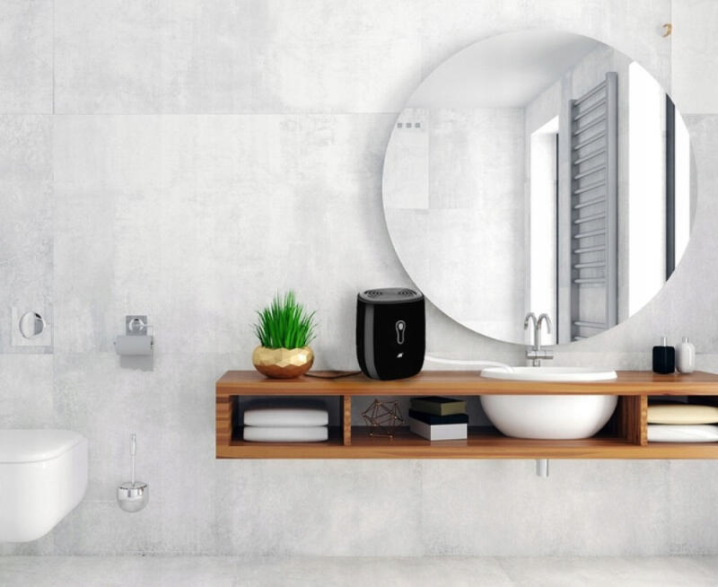 OSUSZACZ POWIETRZA POCHŁANIACZ WILGOCI DOMOWY WYDAJNY CICHY 0,8L