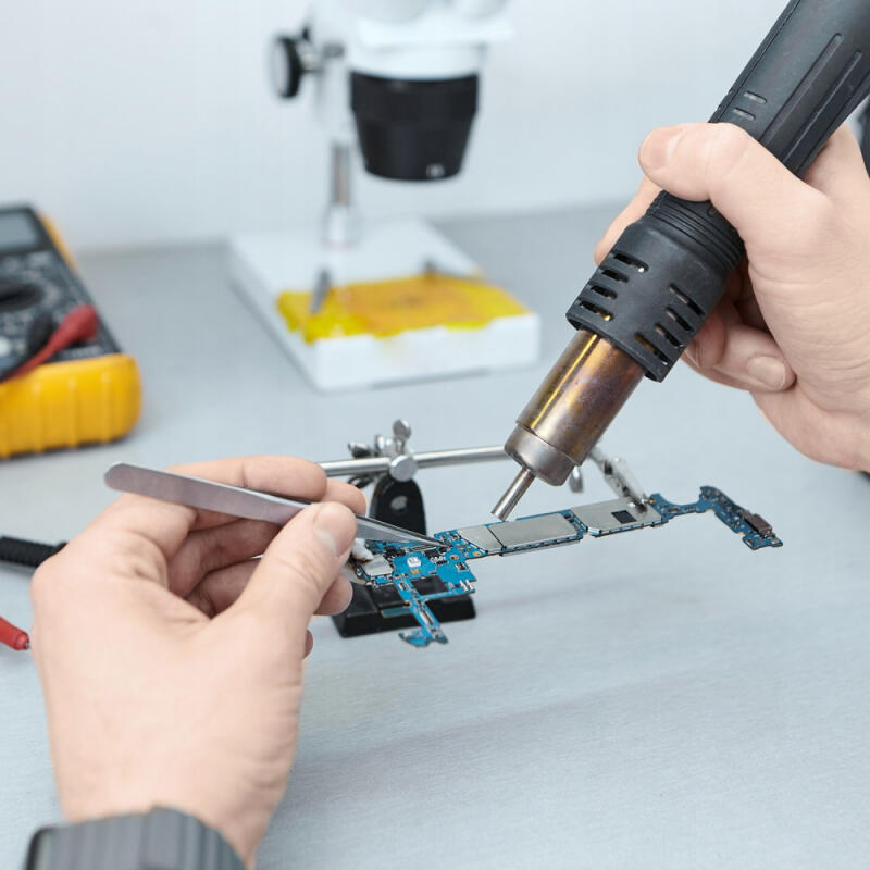 LUTONICA NA GORĄCE POWIETRZE HOT AIR STACJA LUTOWNICZA SPAWARKA ZESTAW