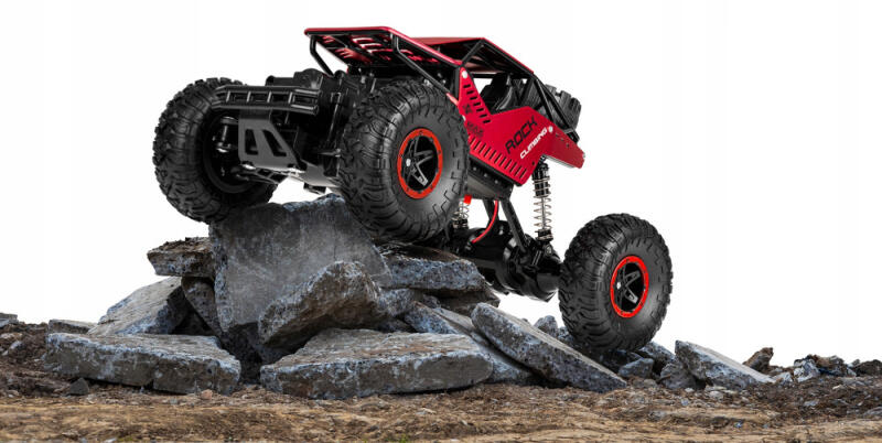 SAMOCHÓD ZDALNIE STEROWANY TERENOWY 4x4 RC AUTO NA STER KASKADERSKI MOCNY