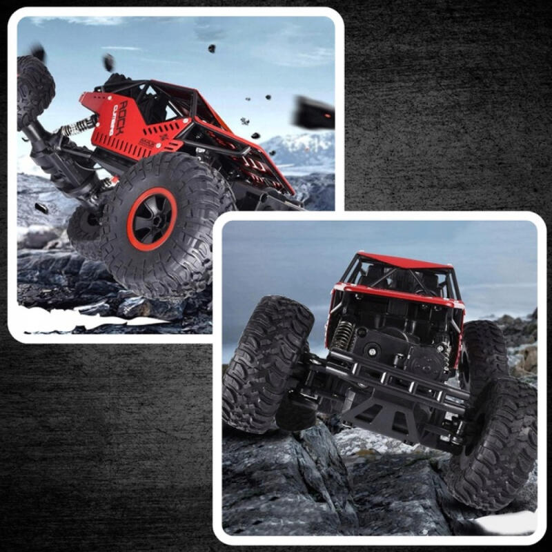 SAMOCHÓD ZDALNIE STEROWANY TERENOWY 4x4 RC AUTO NA STER KASKADERSKI MOCNY