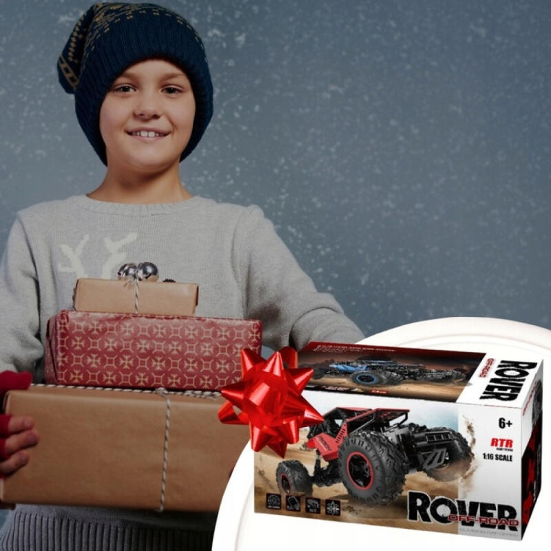 SAMOCHÓD ZDALNIE STEROWANY TERENOWY 4x4 RC AUTO NA STER KASKADERSKI MOCNY