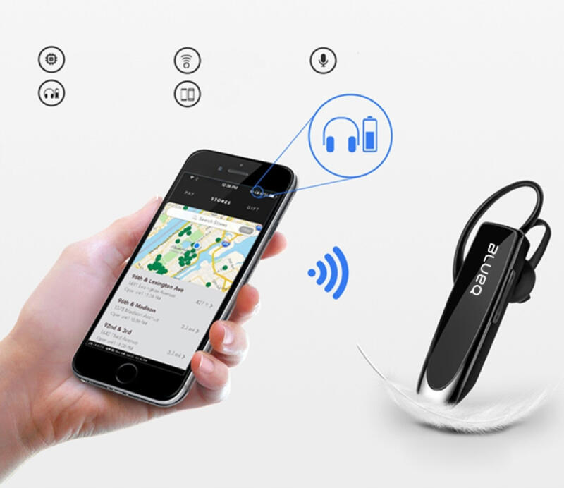 SŁUCHAWKA BLUETOOTH 5.0 DO TELEFONU ROZMÓW BEZPRZEWODOWA DLA KIEROWCY PRO