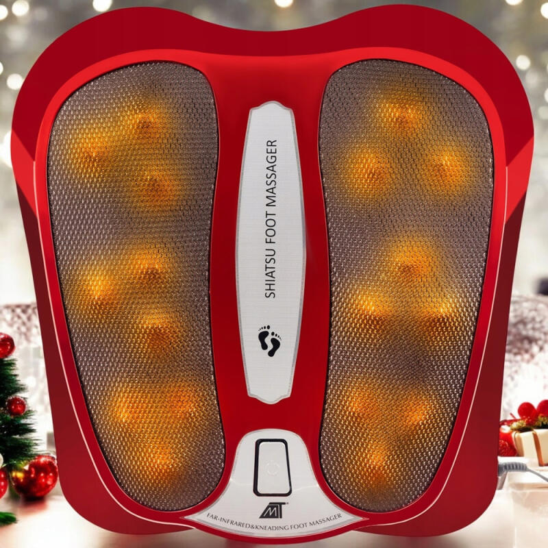 MASAŻER DO STÓP SHIATSU DO NÓG CIAŁA WIBRACYJNY PODGRZEWANY ELEKTRYCZNY 2w1