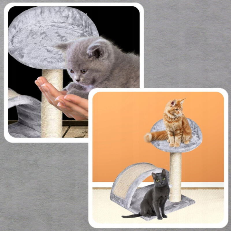 DRAPAK DLA KOTA Z ZABAWKĄ LEGOWISKO WIEŻA SŁUPEK DO DRAPANIA DOMEK SZNUREK