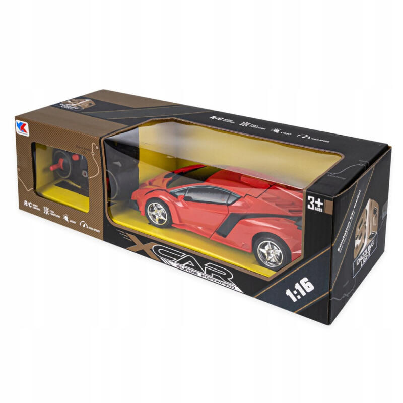 SAMOCHÓD ZDALNIE STEROWANY DUŻY 2W1 AUTO ROBOT PILOT SKŁADANY