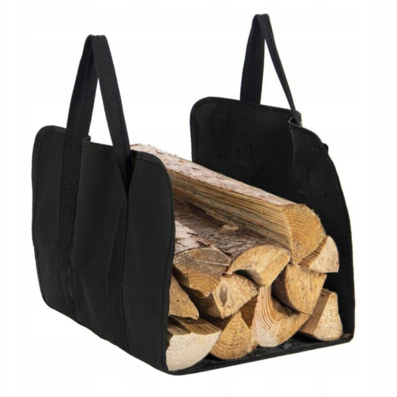 TORBA NA DREWNO KOMINKOWE OPAŁOWE DO KOMINKA PIECA DRZEWO KOSZ MOCNA UCHWYT
