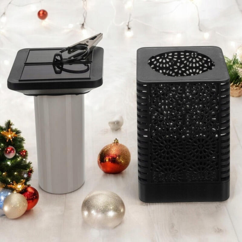 LAMPION LAMPA SOLARNA OGRODOWA LED WISZĄCA LATARENKA LATARNIA PŁOMIŃ LAMPKA