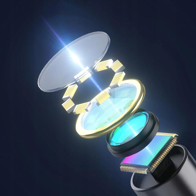 KAMERA INSPEKCYJNA ENDOSKOP 5M FULLHD LCD 4,3 8LED WARSZTATOWA RUR SILNIKA