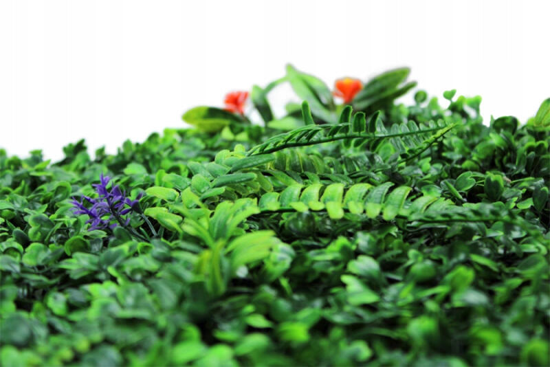 SZTUCZNY ŻYWOPŁOT ZIELONA ŚCIANA PANEL ROŚLINNY OSŁONA BALKON OGRÓD POKÓJ