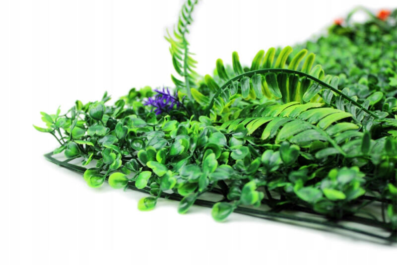 SZTUCZNY ŻYWOPŁOT ZIELONA ŚCIANA PANEL ROŚLINNY OSŁONA BALKON OGRÓD POKÓJ