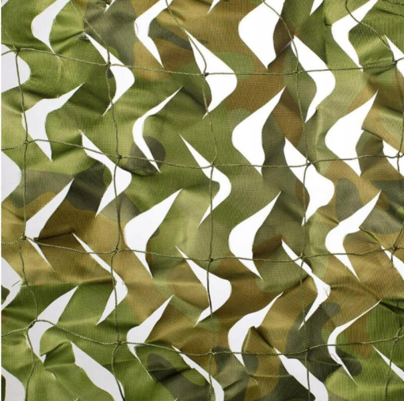 SIATKA MASKUJĄCA WOJSKOWA MORO NA OGRODZENIE OSŁONA KAMUFLAŻ OGRODOWA 2x5m