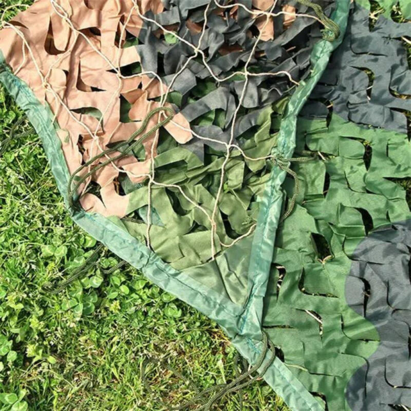 SIATKA MASKUJĄCA WOJSKOWA MORO NA OGRODZENIE OSŁONA KAMUFLAŻ OGRODOWA 2x5m
