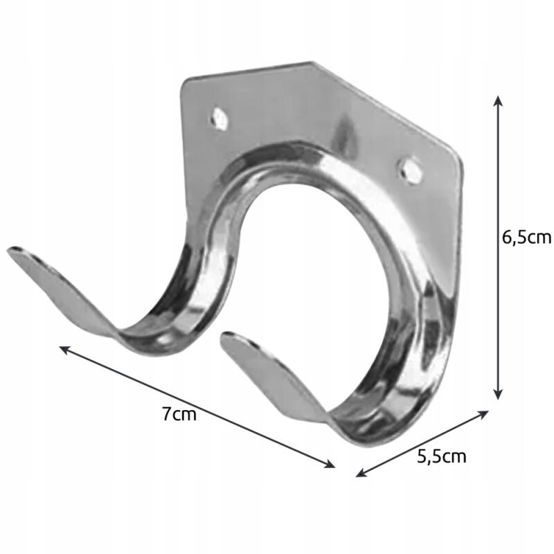 WIESZAK ŚCIENNY NA NARZĘDZIA OGRODOWE UCHWYT MIOTŁY GRABIE MOP ŁOPATE 20szt