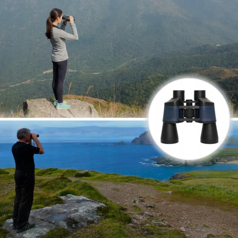 LORNETKA WOJSKOWA TAKTYCZNA 50x50 MOCNA SURVIVAL N WYPRAWE WODOODPORNA ETUI