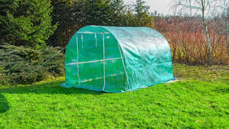 TUNEL FOLIOWY 2x3 NAMIOT OGRODOWY SZKLARNIA NA WARZYWA 6m2 MOCNY + GRATIS