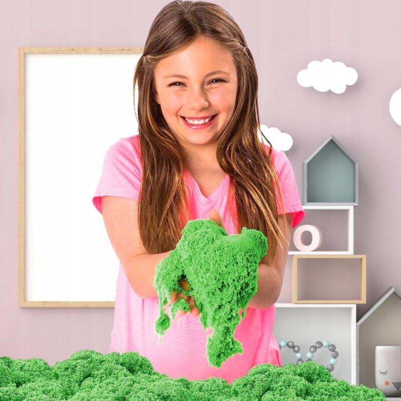 PIASEK KINETYCZNY ZESTAW XL PIASKOWNICA BASEN FOREMKI KOLOROWY PLASTYCZNY