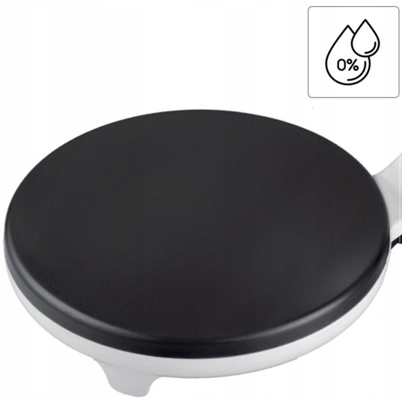 NALEŚNIKARKA ELEKTRYCZNA PATELNIA DO NALEŚNIKÓW SZYBKA BEZ TŁUSZCZU ZESTAW