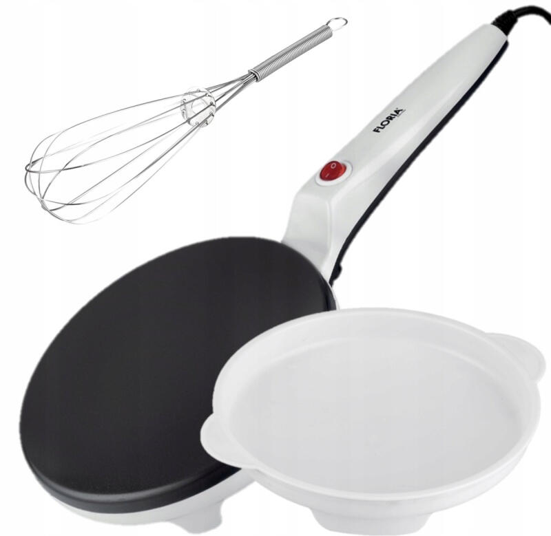 NALEŚNIKARKA ELEKTRYCZNA PATELNIA DO NALEŚNIKÓW SZYBKA BEZ TŁUSZCZU ZESTAW