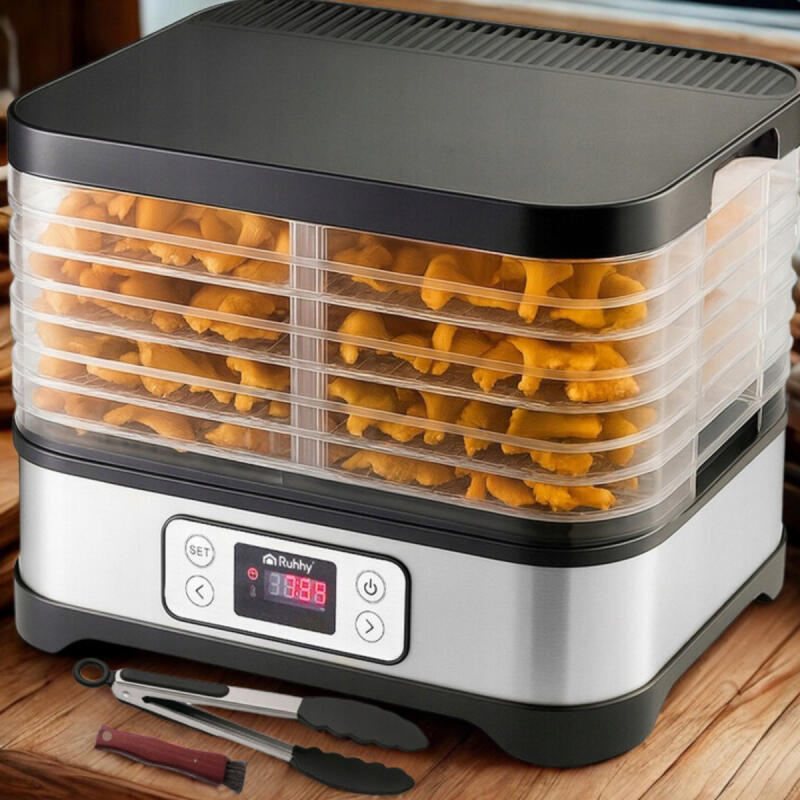 Suszarka Do Grzybów Owoców Ziół Warzyw DUŻA Termoobieg 5 Sit 400W + Gratis