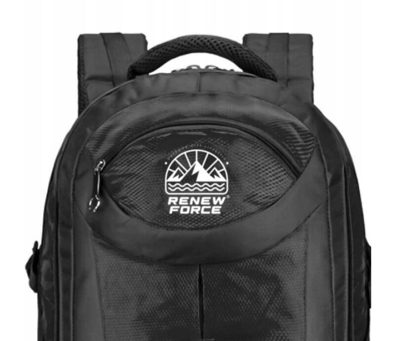 PLECAK TURYSTYCZNY TREKKINGOWY GÓRSKI W GÓRY BIWAK 60L MĘSKI DAMSKI CZARNY