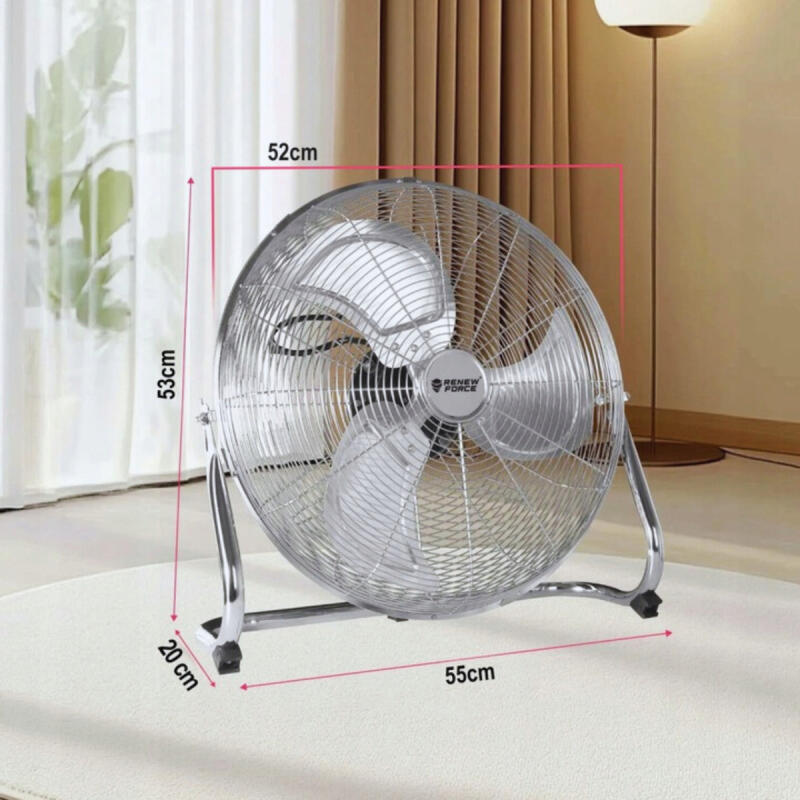 Wentylator Stojący Podłogowy Wiatrak Cyrkulator Powietrza MOCNY 55cmXL 120W