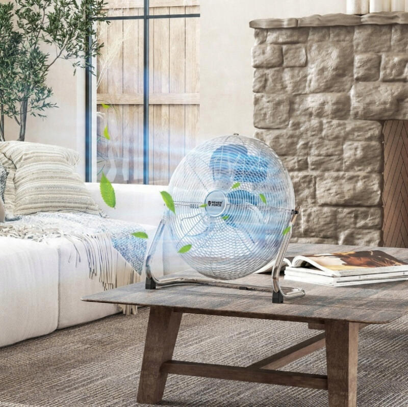 Wentylator Stojący Podłogowy Wiatrak Cyrkulator Powietrza MOCNY 55cmXL 120W