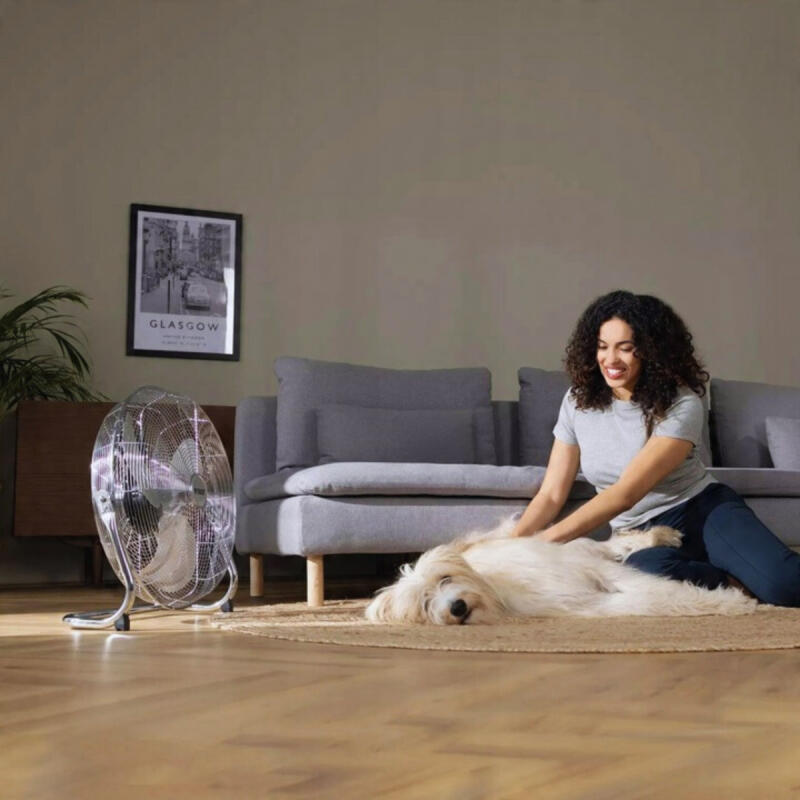 Wentylator Stojący Podłogowy Wiatrak Cyrkulator Powietrza MOCNY 55cmXL 120W