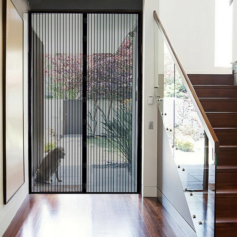 Moskitiera Na Drzwi Balkonowe Tarasowe Siatka Na Owady Komary Magnetyczna