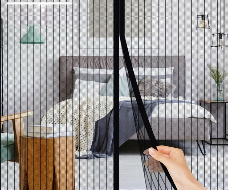 Moskitiera Na Drzwi Balkonowe Tarasowe Siatka Na Owady Komary Magnetyczna