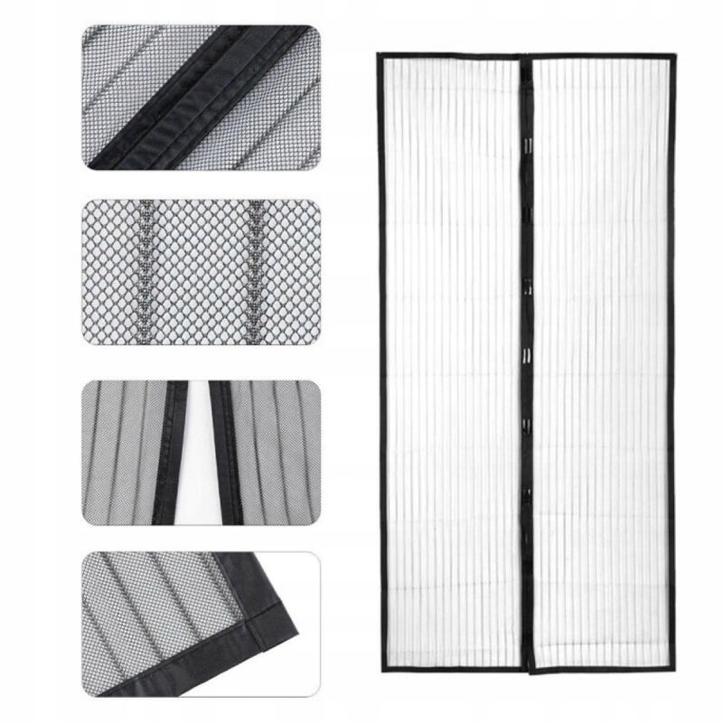 Moskitiera Na Drzwi Balkonowe Tarasowe Siatka Na Owady Komary Magnetyczna