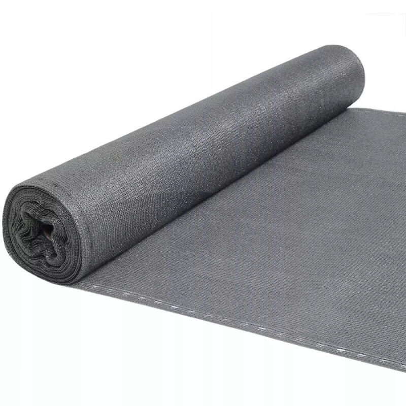 Siatka Cieniująca Na Ogrodzenie Płot Balkon Maskująca 1,5x25m 95% +Trytytki