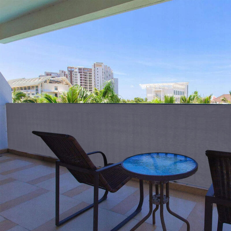 Siatka Cieniująca Na Ogrodzenie Płot Balkon Maskująca 1,5x25m 95% +Trytytki