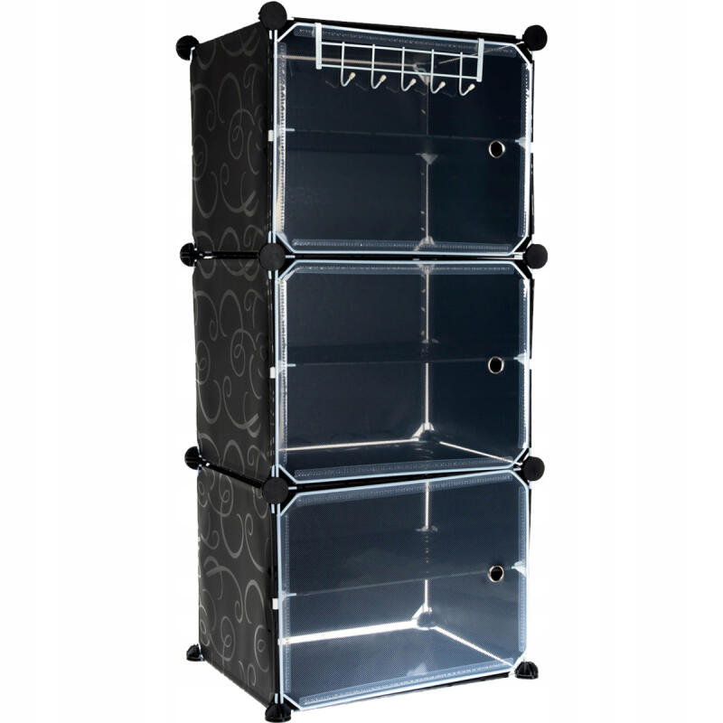 SZAFKA NA BUTY MODUŁOWA PÓŁKA REGAŁ 6 PÓŁEK WĄSKA ORGANIZER STOJAK WIESZAK