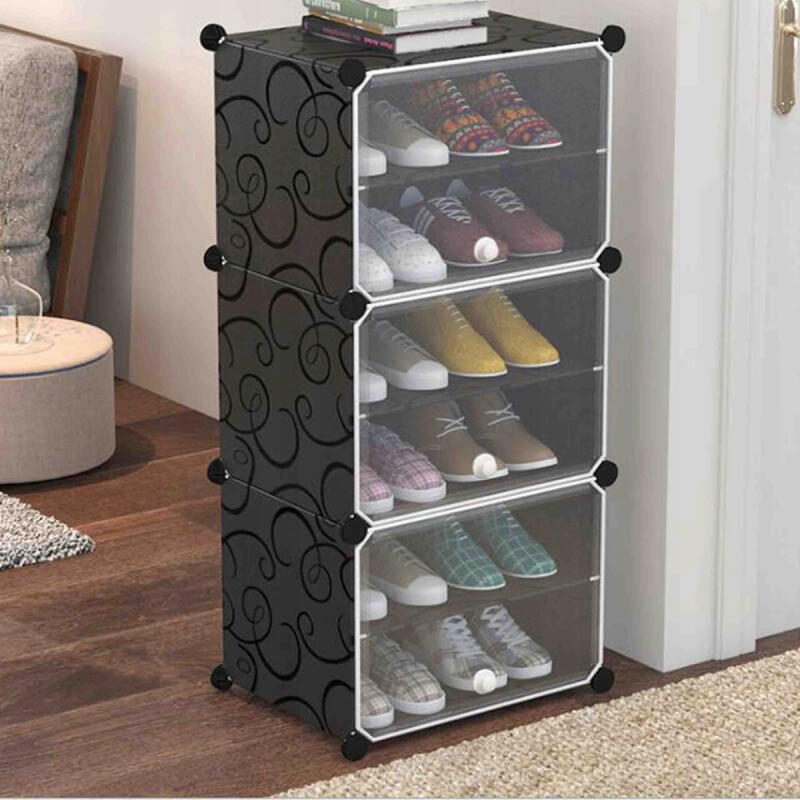 SZAFKA NA BUTY MODUŁOWA PÓŁKA REGAŁ 6 PÓŁEK WĄSKA ORGANIZER STOJAK WIESZAK