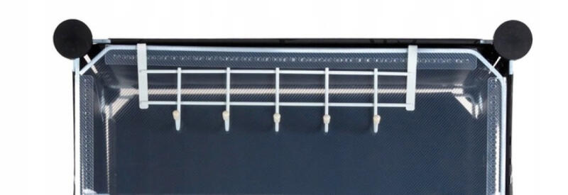 SZAFKA NA BUTY MODUŁOWA PÓŁKA REGAŁ 6 PÓŁEK WĄSKA ORGANIZER STOJAK WIESZAK