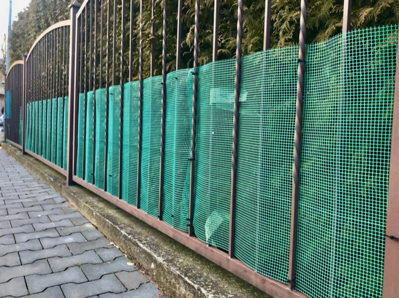 Siatka Ogrodzeniowa Plastikowa PCV 0,4x50m Zielona Rabatowa Ogrodowa 40cm