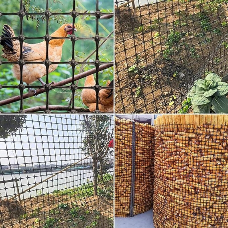 Siatka Ogrodzeniowa Plastikowa PCV 0,4x50m Zielona Rabatowa Ogrodowa 40cm