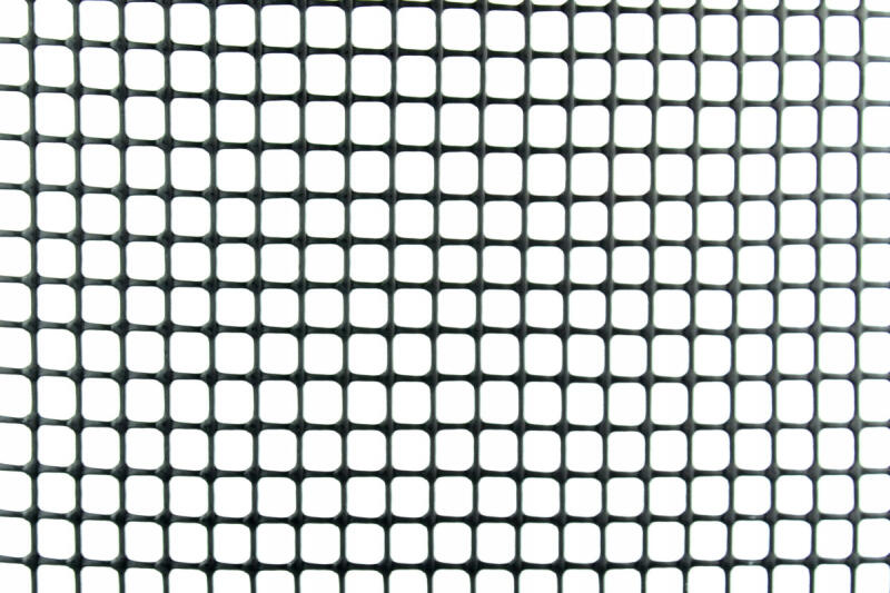 Siatka Ogrodzeniowa Plastikowa PCV 0,5x5m Czarna Rabatowa Ogrodowa 50cm
