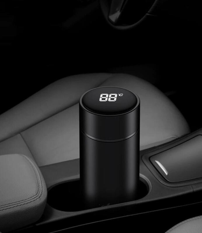 Kubek Termiczny Termos Do Herbaty Kawy Wyświetlacz Temperatury Bidon 500ml