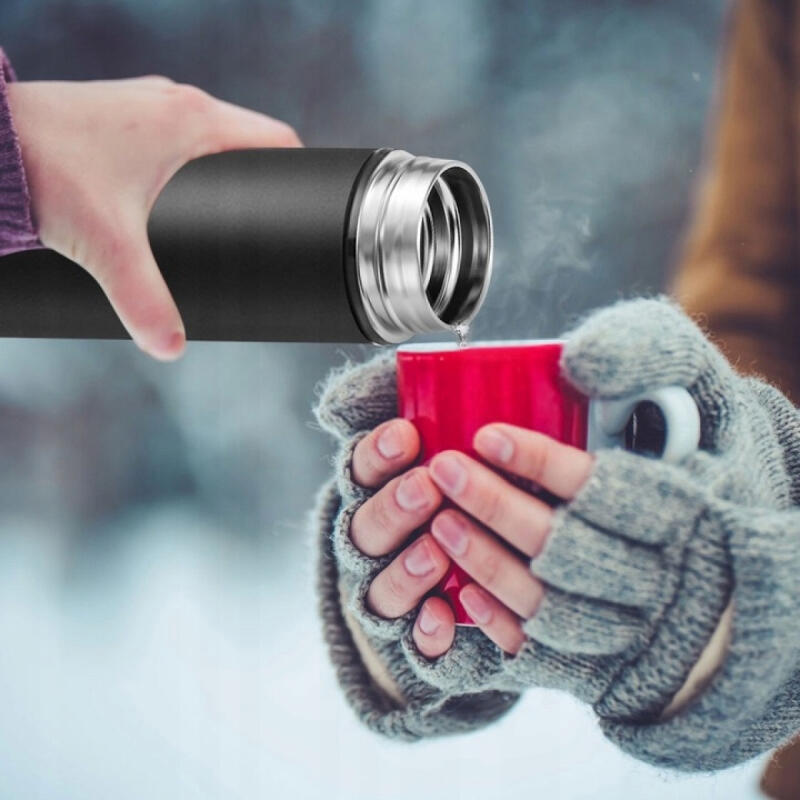 Kubek Termiczny Termos Do Herbaty Kawy Wyświetlacz Temperatury Bidon 500ml